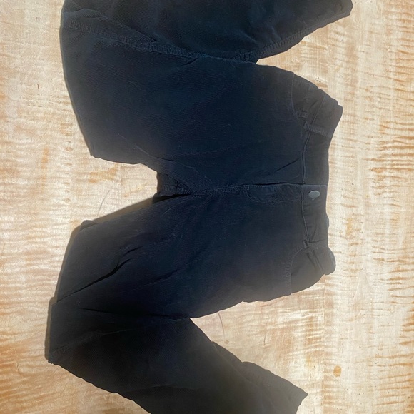 Hanna Andersson boys size 160cm (US 14-16) Black Corduroy Pants - Picture 2 of 6